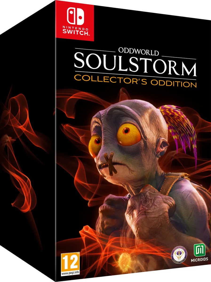 Mindscape Oddworld Soulstorm Collector's Edition Switch - Metalcase 24 Spellen