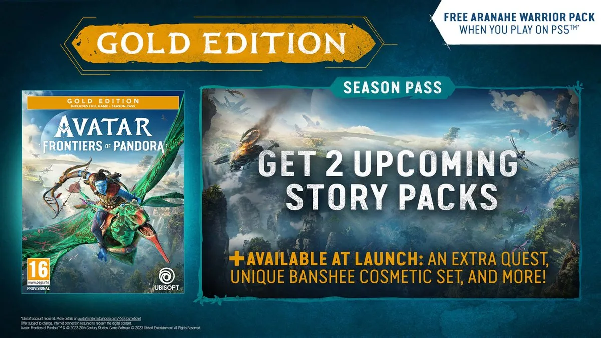 Ubisoft Avatar Frontiers of Pandora Gold Edition - Xbox Series X