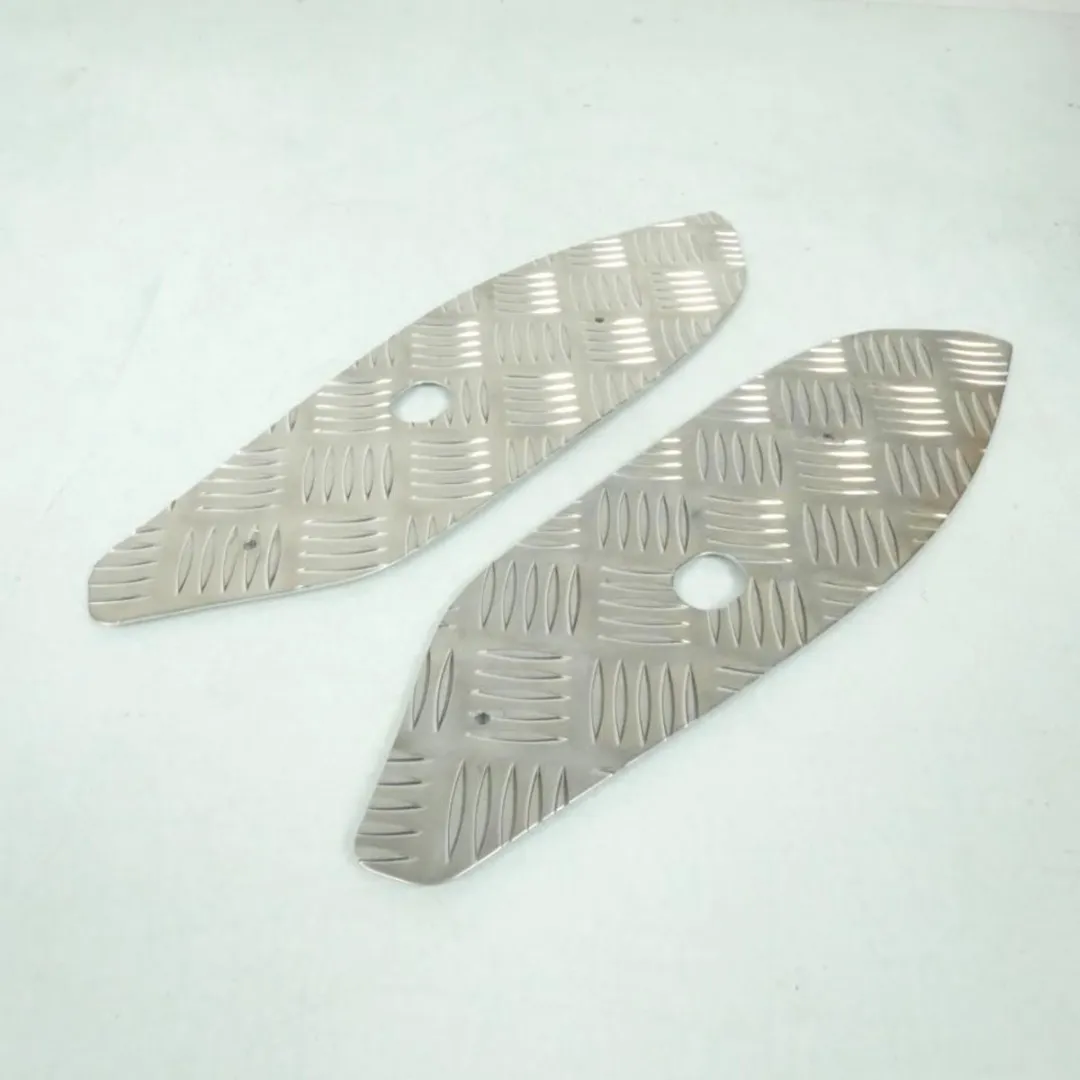 Peugeot 50 Ludix A05723 Aluminium Tredplaatjes