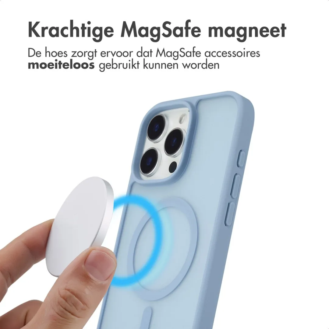 Imoshion Hoesje iPhone 16 Pro Max MagSafe Lichtblauw