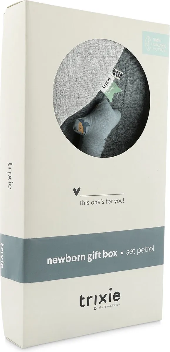 Trixie Newborn Geschenkdoos Peppy Penguins