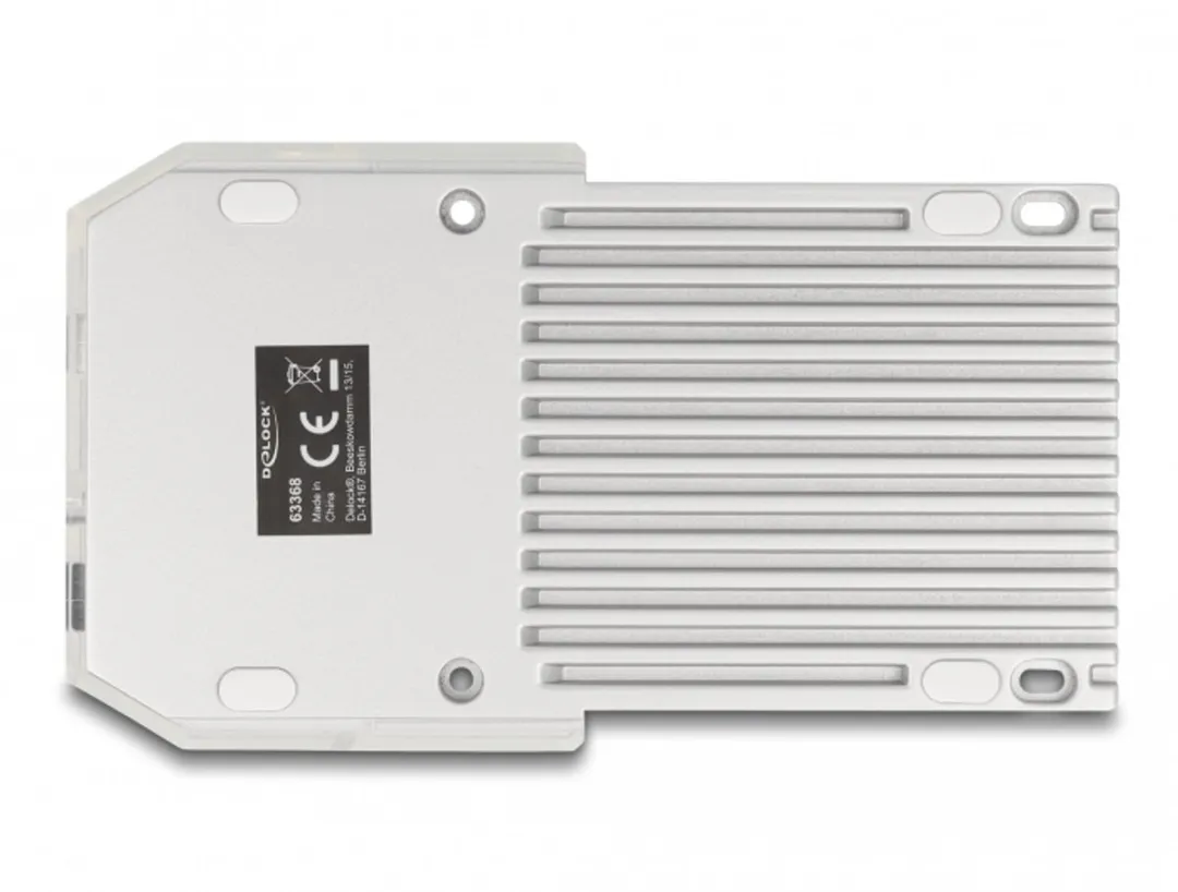 Delock 63368 USB Type-C Docking Station - U.2 SSD - Zwart - afbeelding 6 van 6