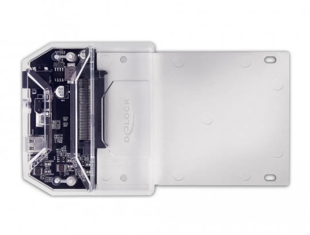 Delock 63368 USB Type-C Docking Station - U.2 SSD - Zwart