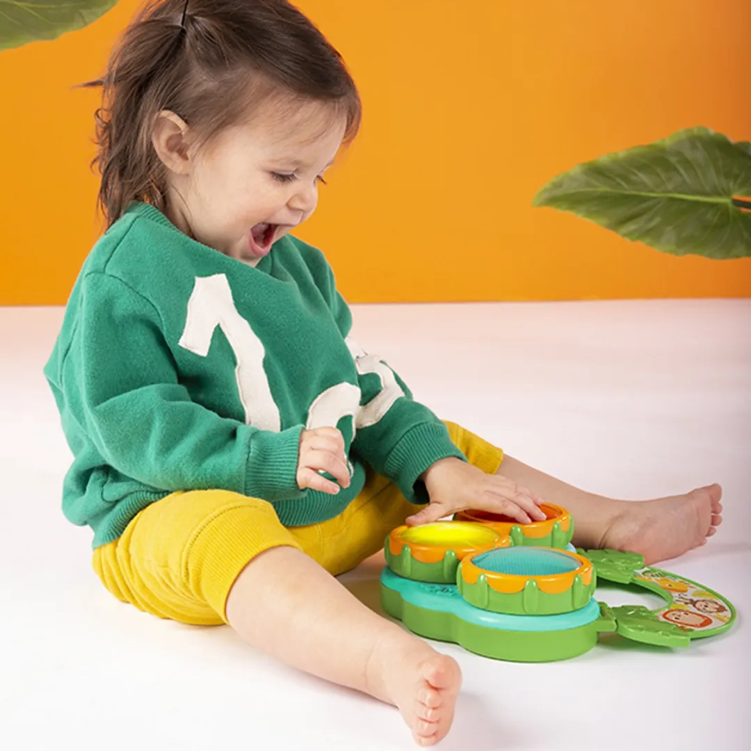 Bright Starts Baby Drums Safari Beats - Multicolor - afbeelding 6 van 6
