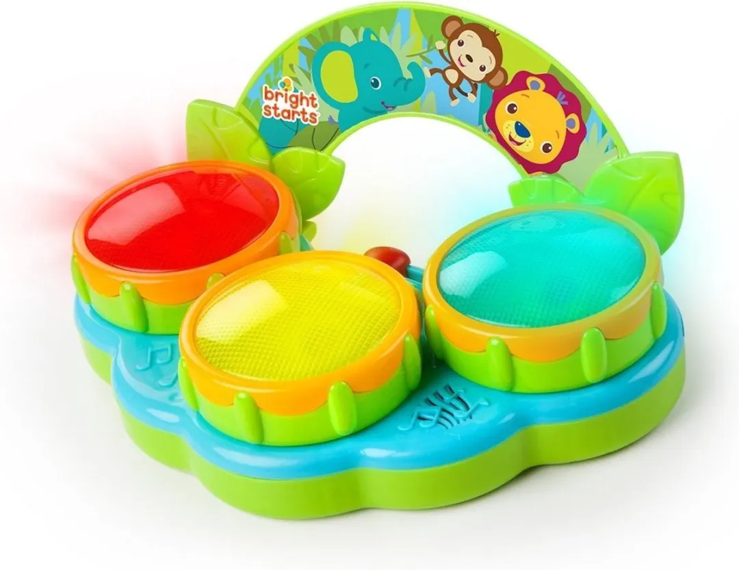 Bright Starts Baby Drums Safari Beats