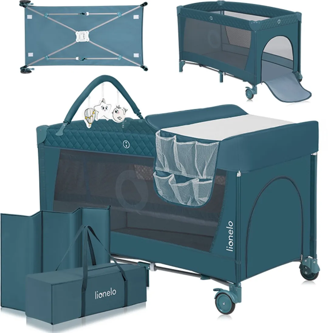 Lionelo Flower Campingbedje 2-in-1