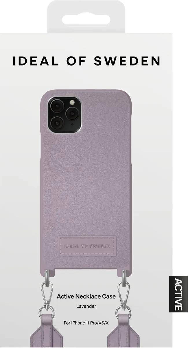 iDeal of Sweden Athena Necklace Case iPhone 11 Pro/XS/X - Lavender