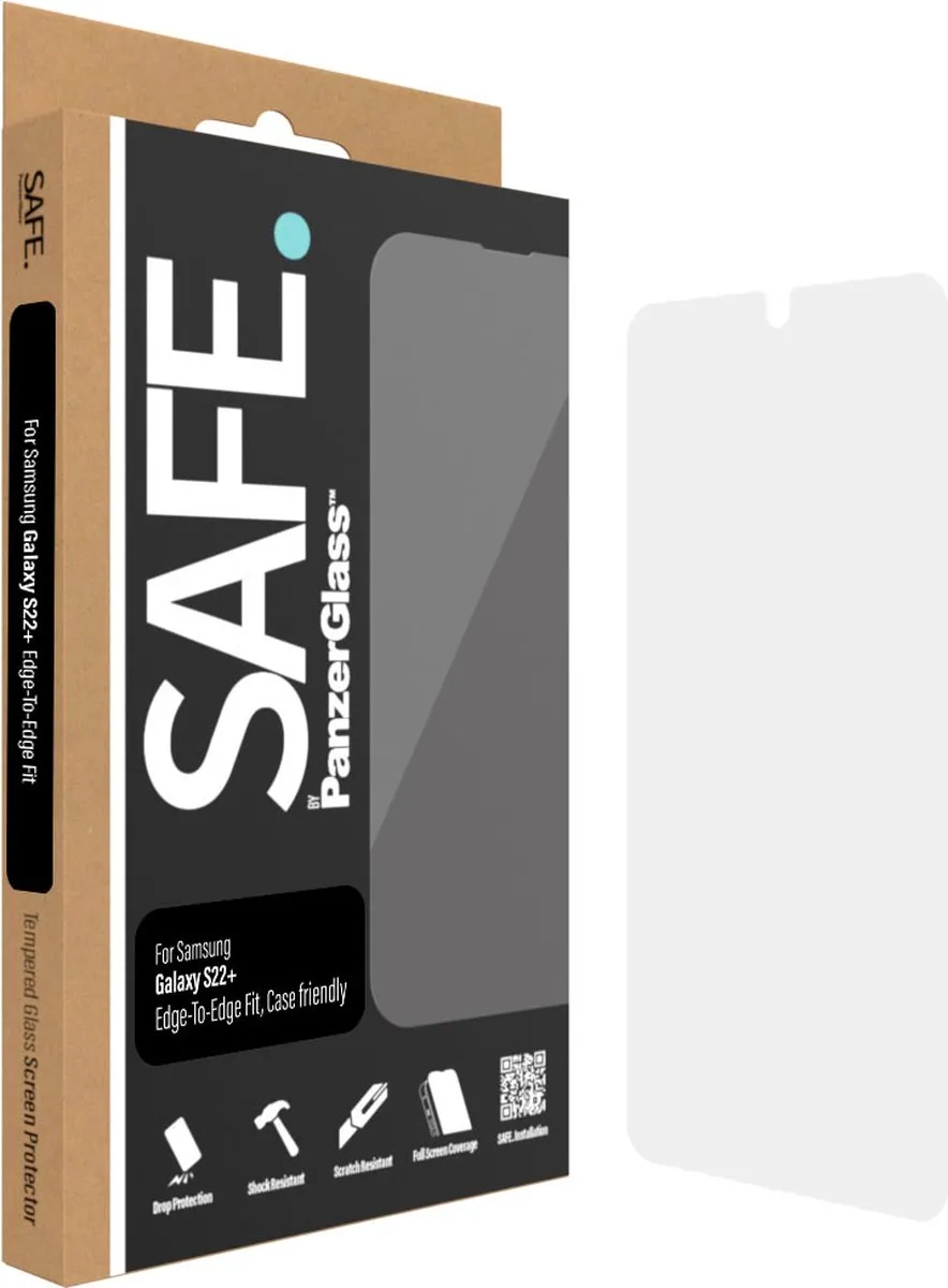 PanzerGlass PZ-SAFE95098 Screenprotector - Samsung Galaxy S22 Plus - Transparant - afbeelding 5 van 6