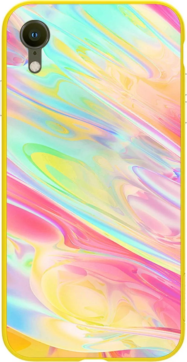 Nillkin Ombre Back Case Geel - iPhone XR - afbeelding 5 van 6