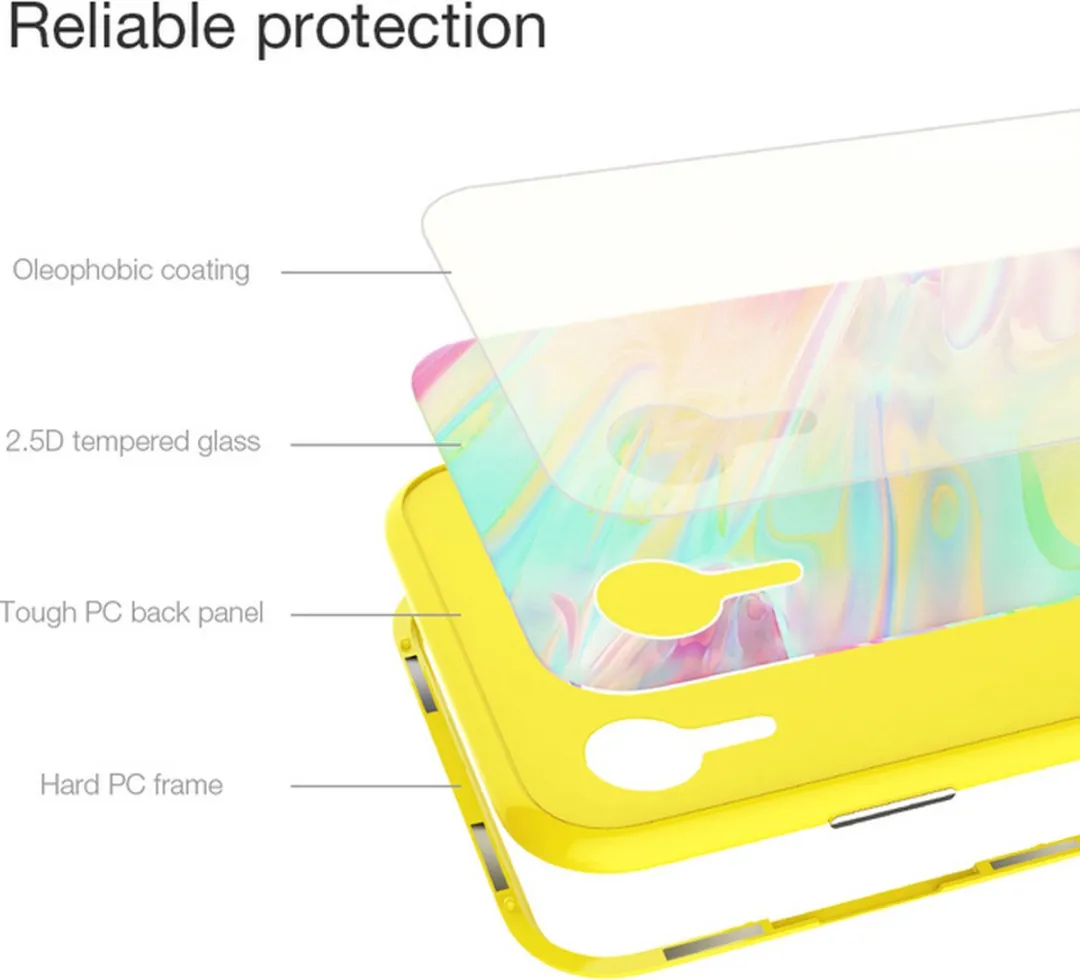 Nillkin Ombre Back Case Geel - iPhone XR - afbeelding 6 van 6