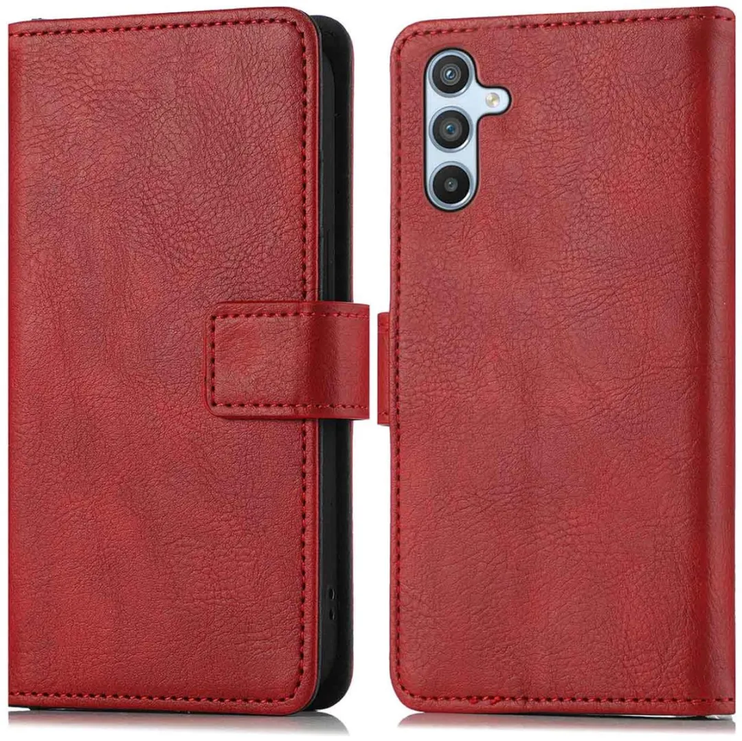Imoshion Hoesje Samsung Galaxy A34 5G - 3 Pasjes - Rood