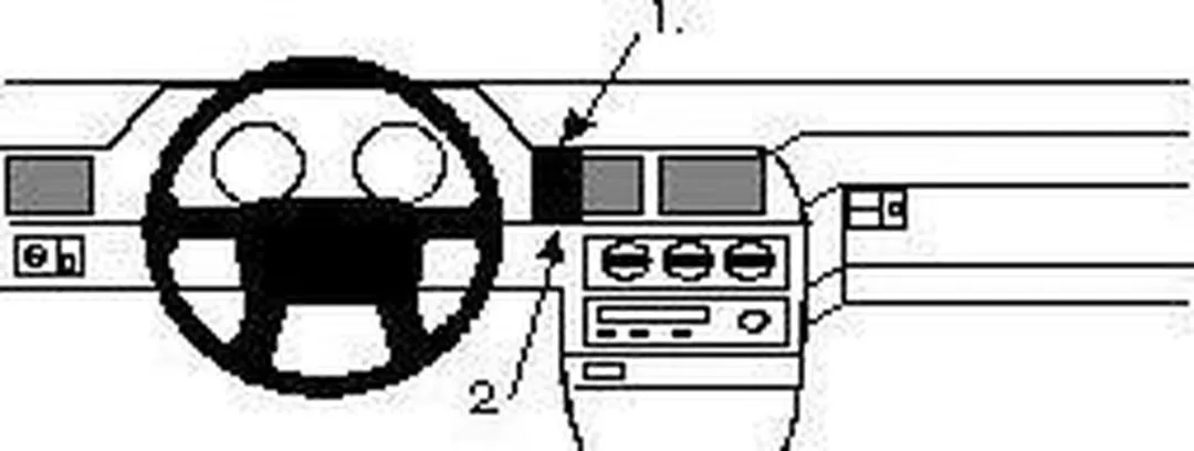 Brodit Proclip Center Mount 852101