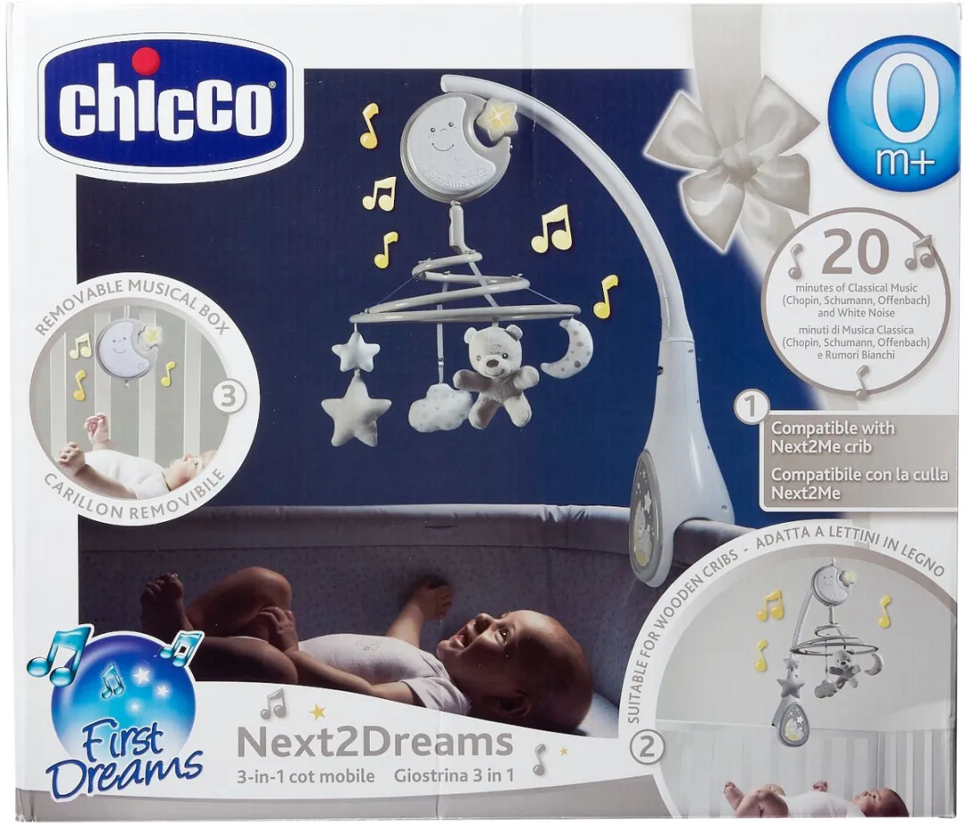 Chicco Next2Me Dream Mobiel Beige