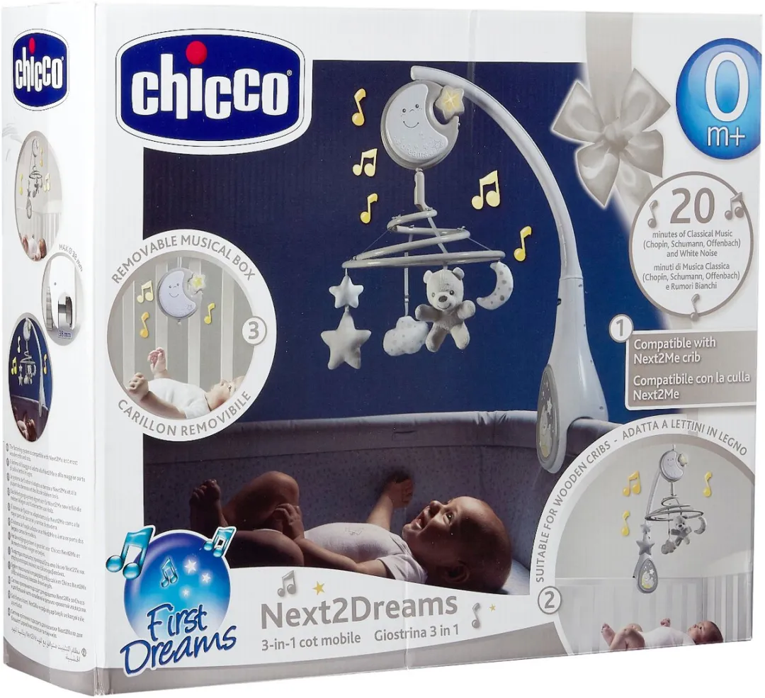 Chicco Next2Me Dream Mobiel Beige