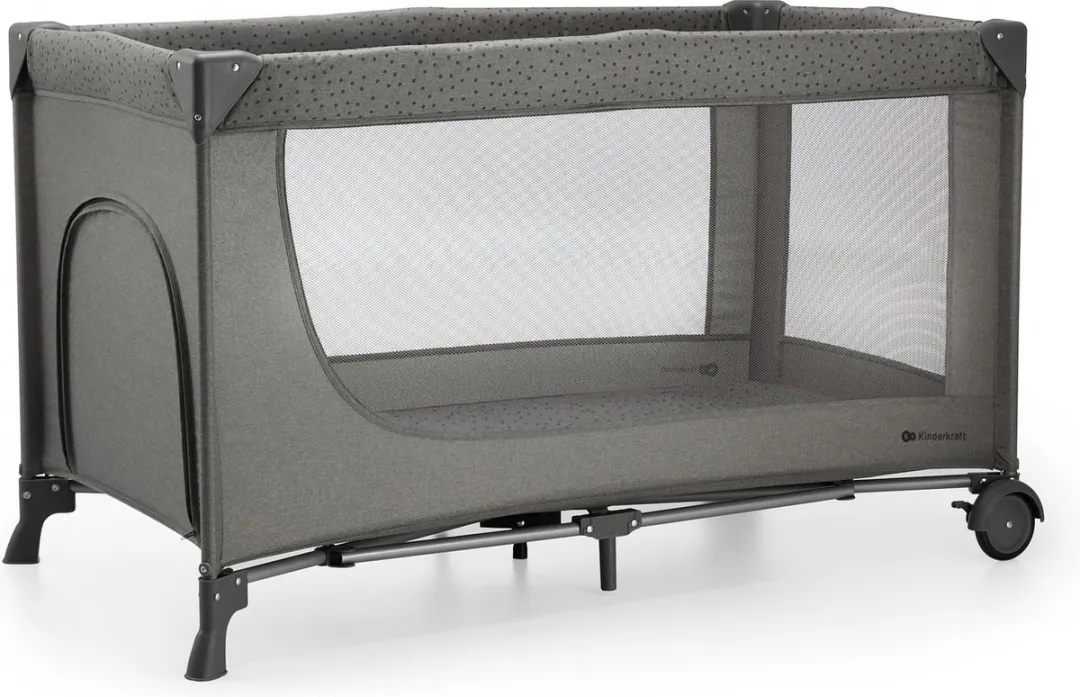 KinderKraft JOY 2 Reisbed 2-in-1 - Grijs