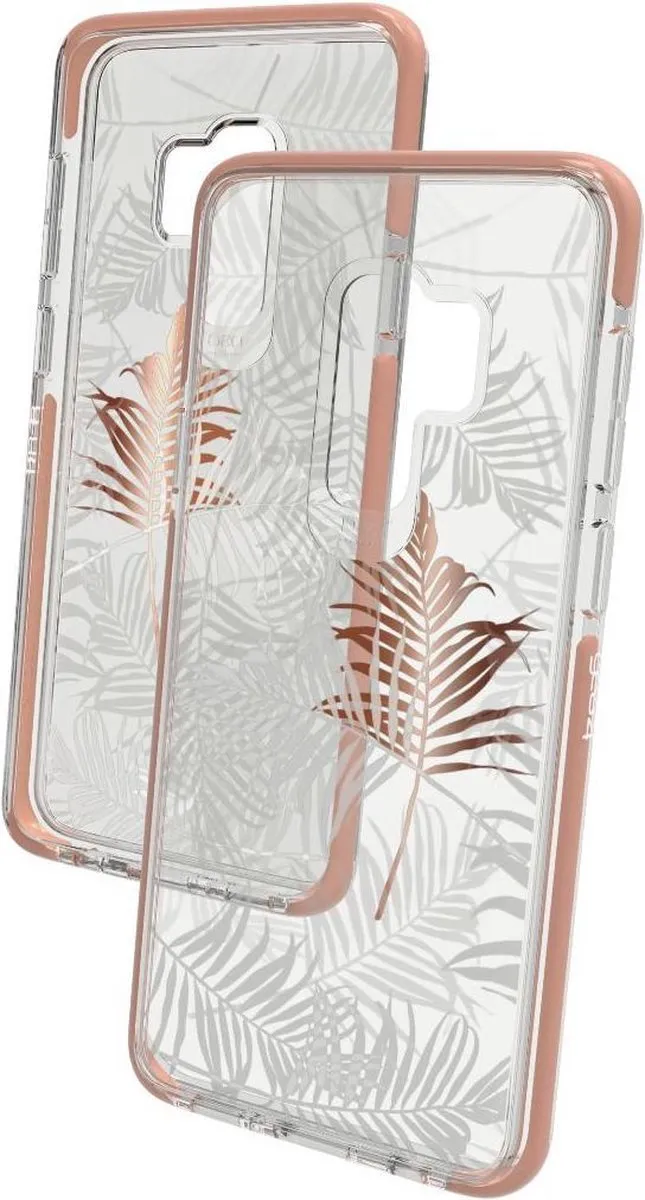 Gear4 Victoria Back Cover Samsung Galaxy S9+ - Goud/Transparant/Zilver - afbeelding 6 van 6