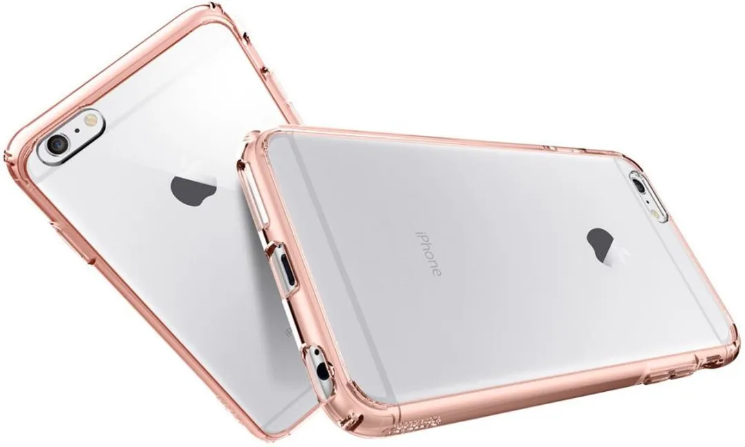 Spigen Ultra Hybrid i6P64061201 iPhone 6/6s Plus Hoes - Roze