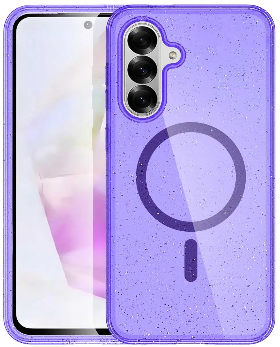 Imoshion Hoesje Samsung Galaxy A56 Sparkle Paars