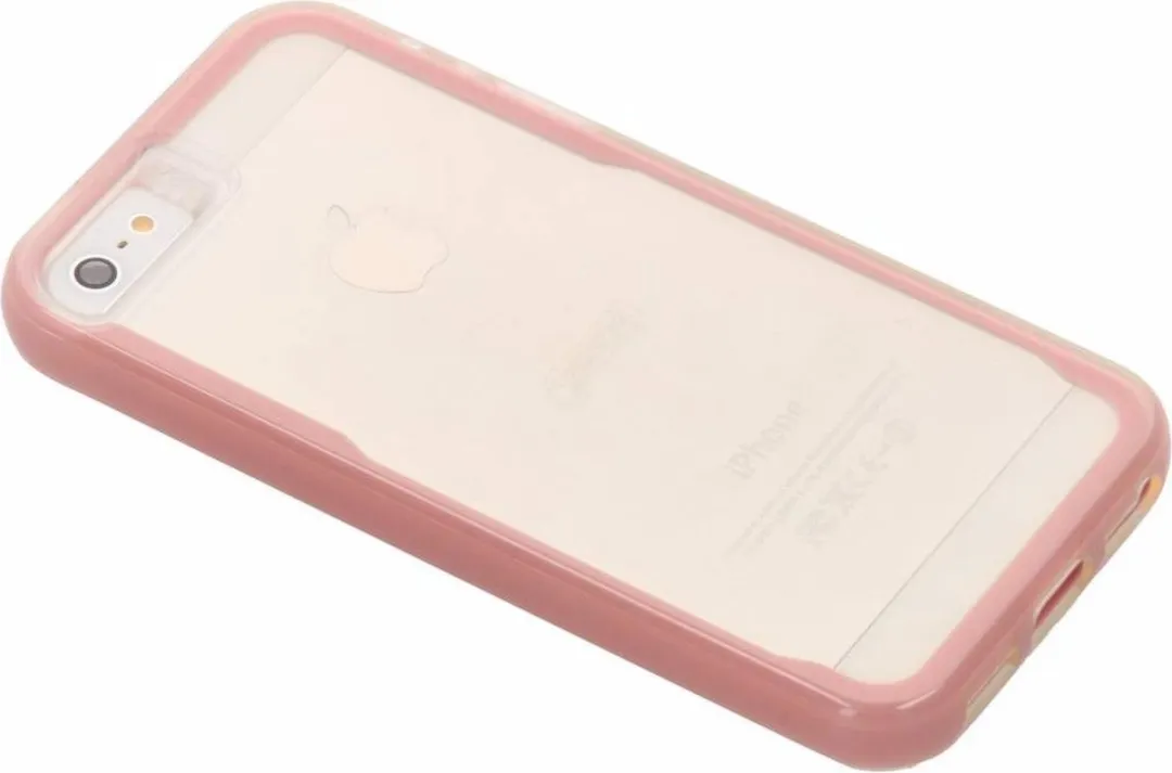 Gear4 Black D3O JumpSuit Backcover - iPhone 5/5s/SE - Roze/Transparant - afbeelding 6 van 6