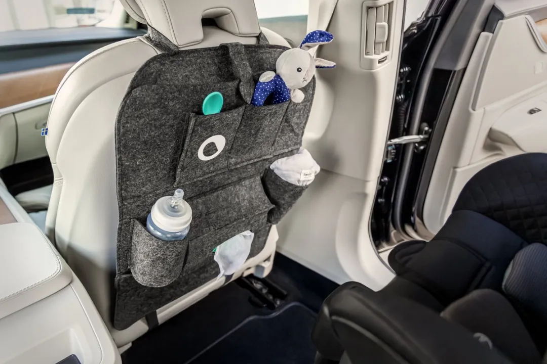 Lionelo Organizer Autostoel Kinderwagen 7 Vakken - Grijs