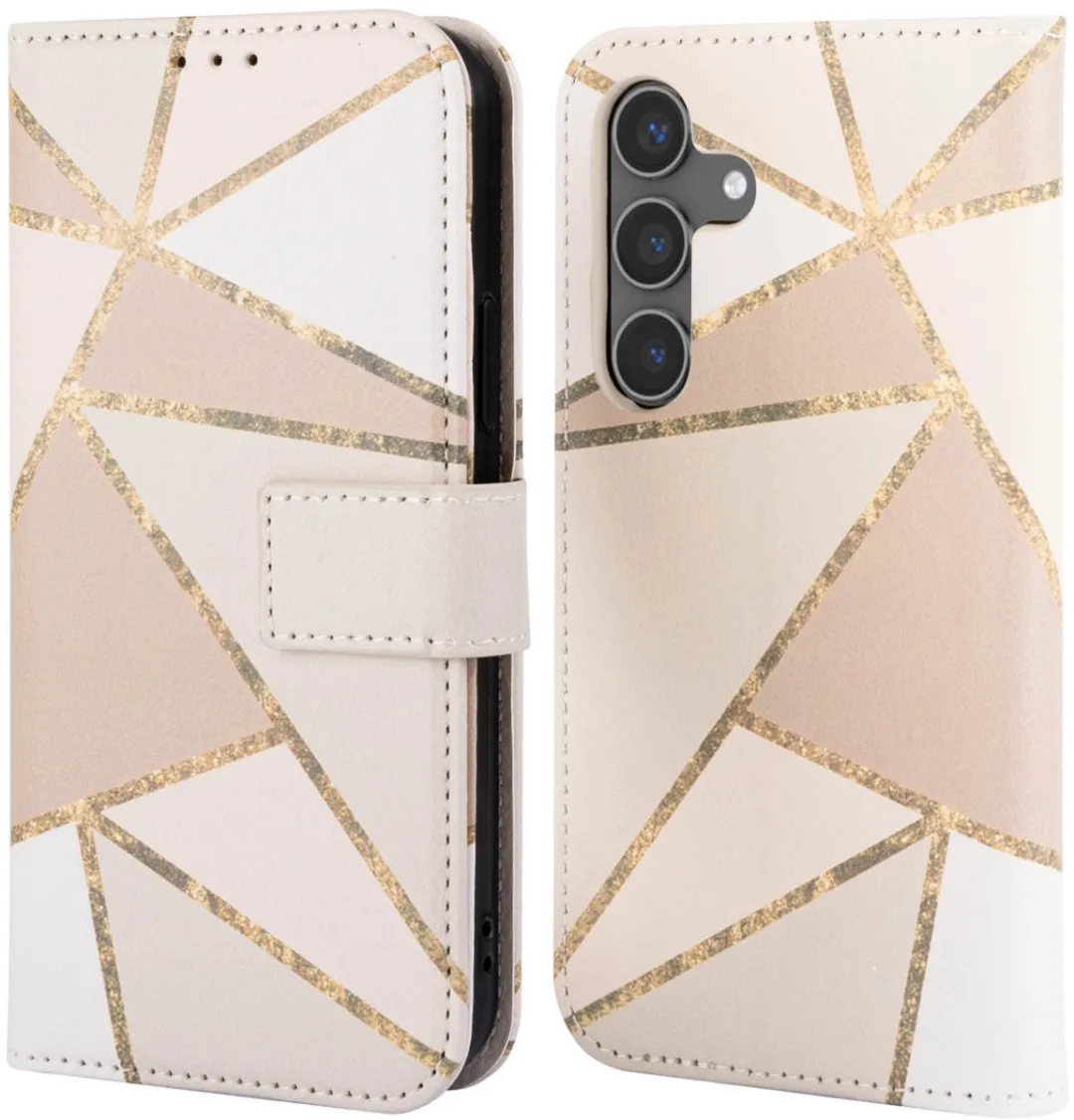 Imoshion Hoesje Samsung Galaxy S24 Beige Graphic