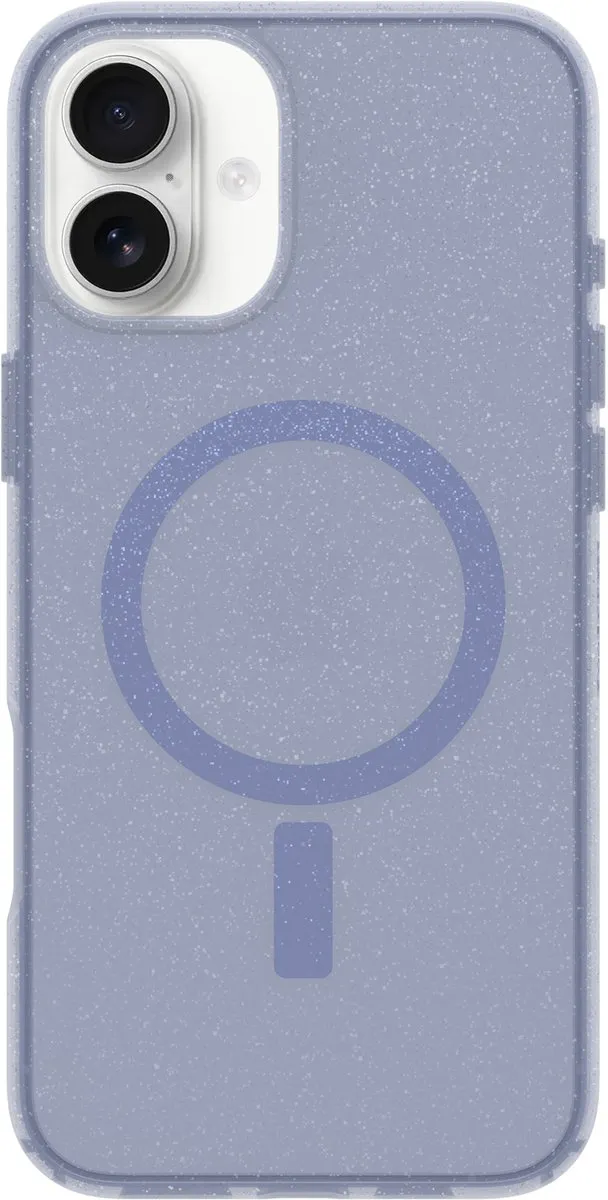 OtterBox Symmetry Series Clear MagSafe iPhone 16 Plus - Blauw