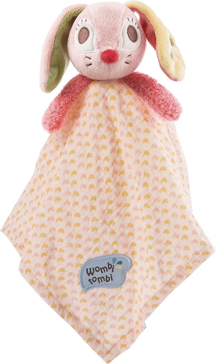 Nici Hopsalie Konijn Knuffeldoekje 38x38cm