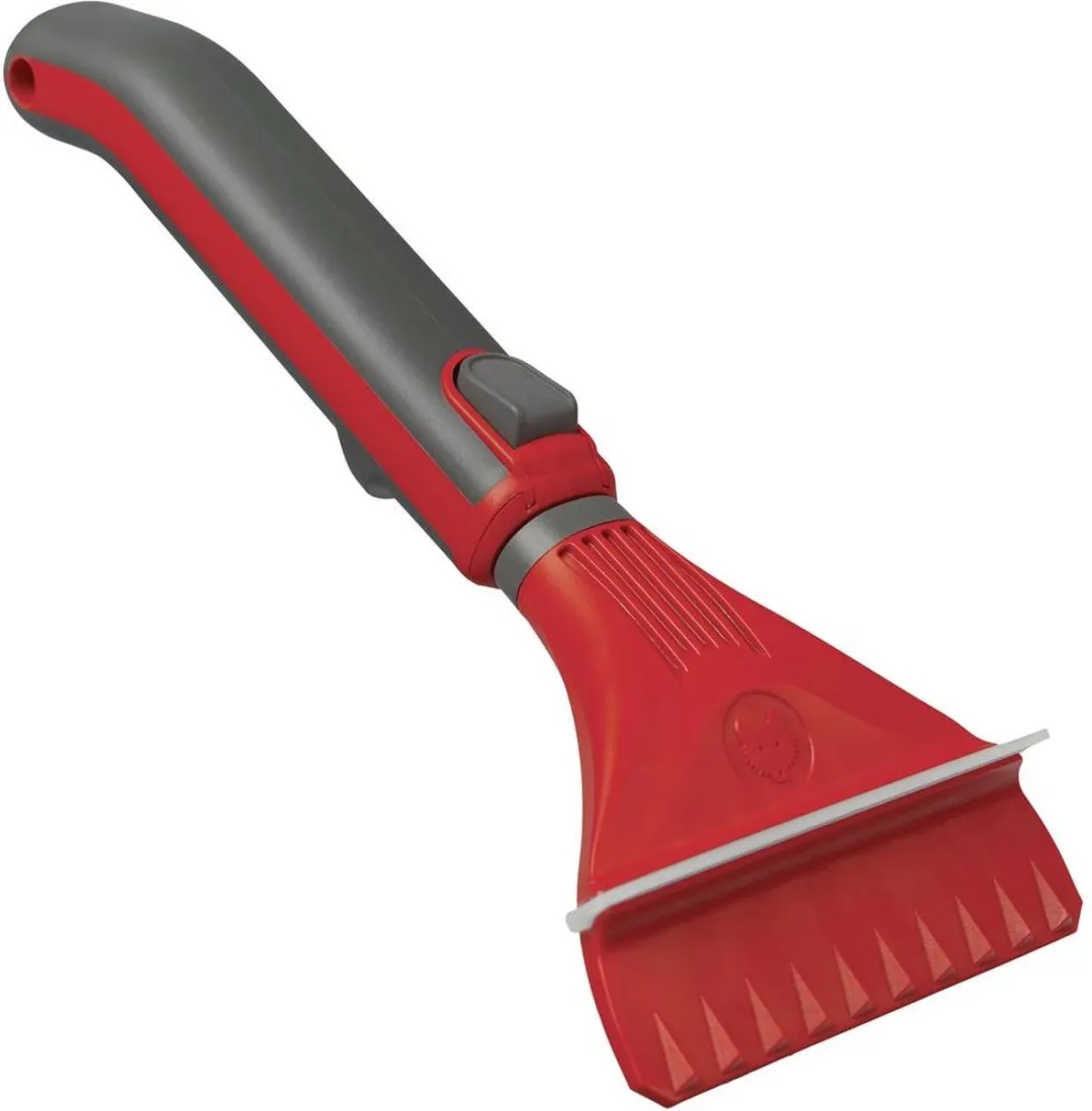 WOLF-Garten Multi-Star IJskrabber 10cm - Rood-grijs