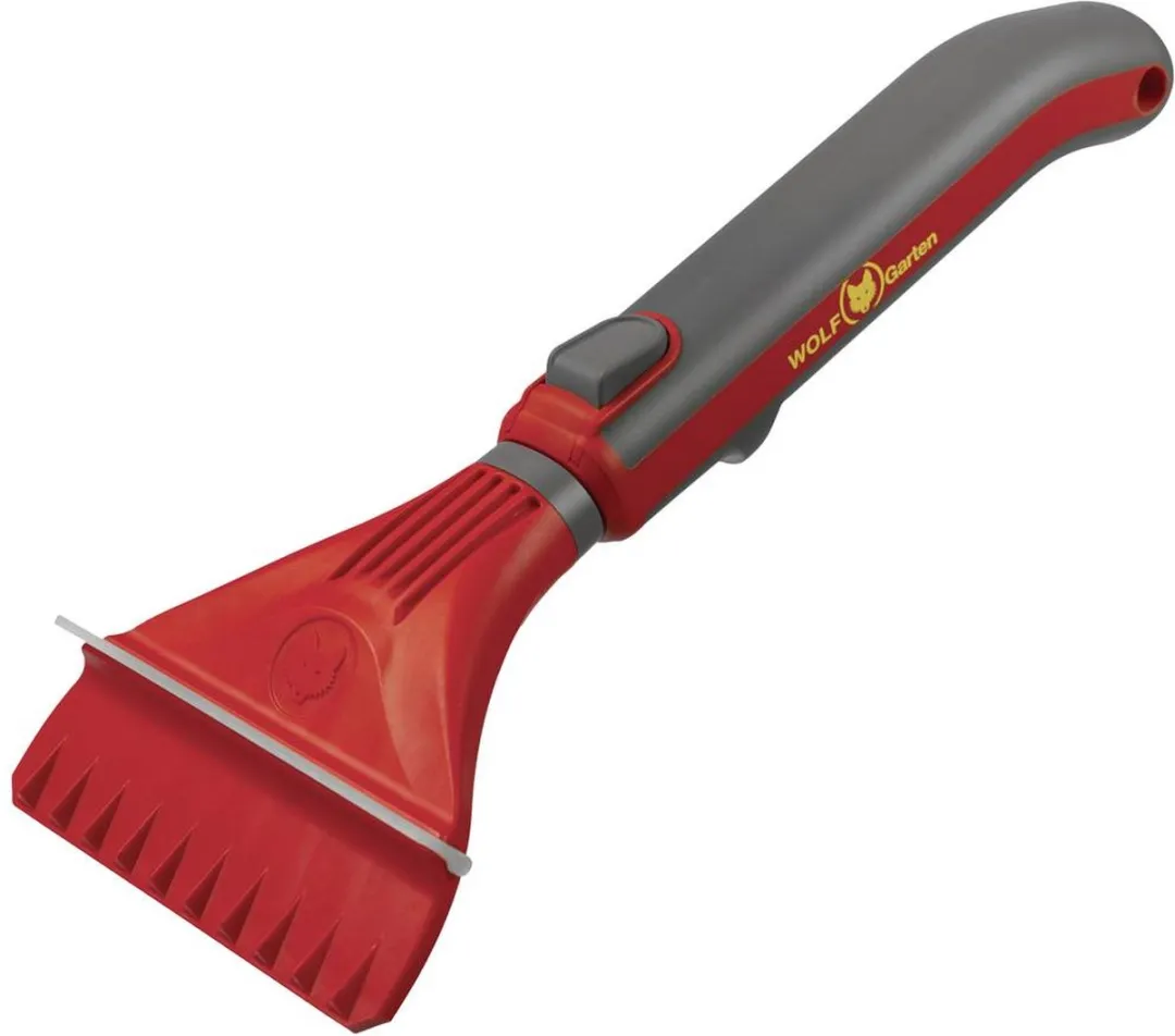 WOLF-Garten Multi-Star IJskrabber 10cm - Rood-grijs