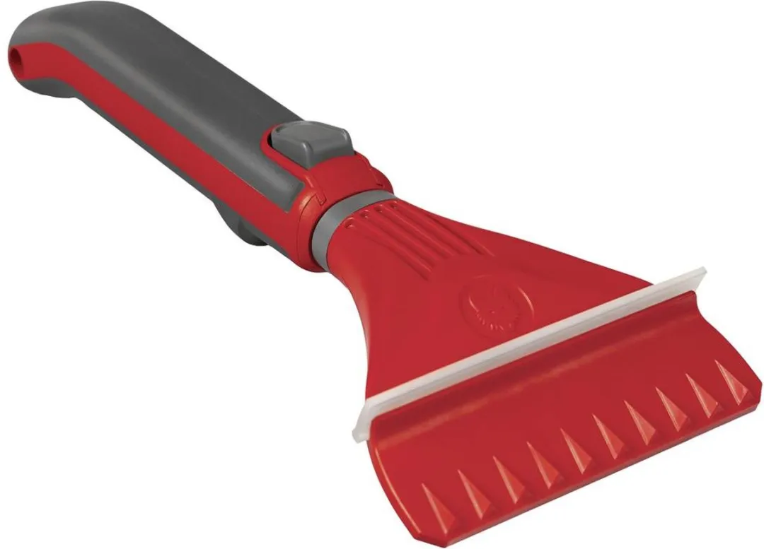 WOLF-Garten Multi-Star IJskrabber 10cm - Rood-grijs