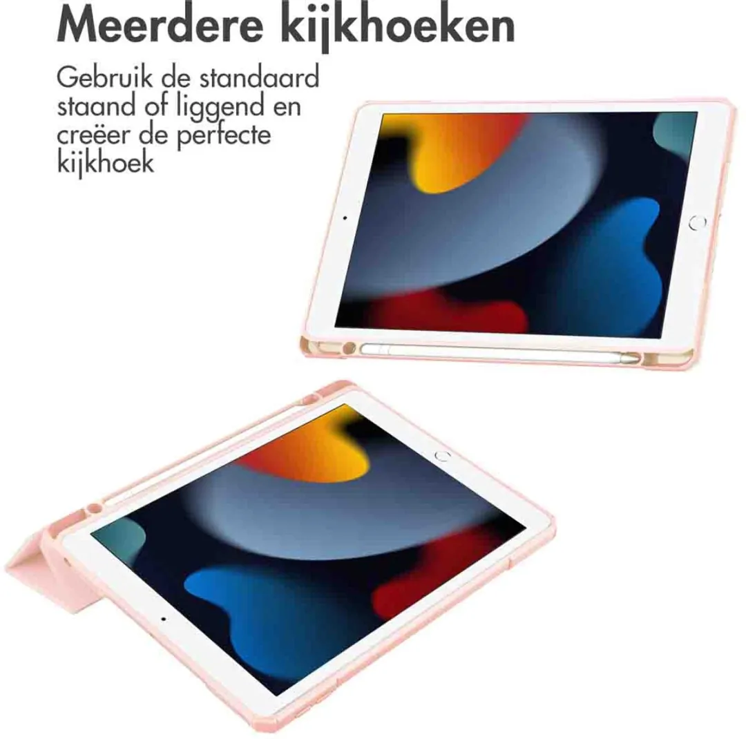 Imoshion Tablethoes Apple iPad 10.2 9e/8e/7e Gen - Trifold Hardcase - Roze