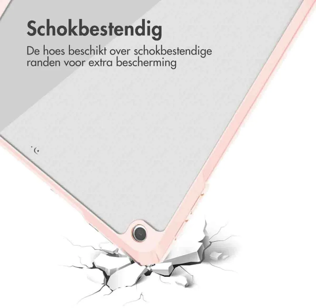 Imoshion Tablethoes Apple iPad 10.2 9e/8e/7e Gen - Trifold Hardcase - Roze