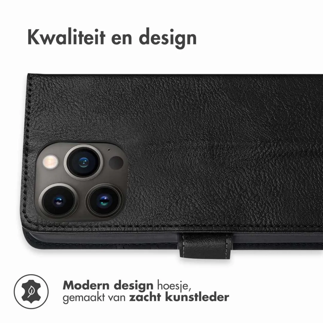 Imoshion Hoesje iPhone 13 Pro - 3 Pasjes - Zwart
