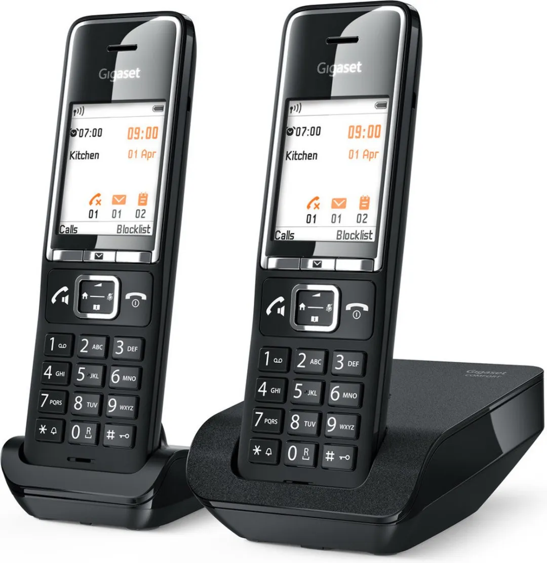 Gigaset COMFORT 550 duo Telefoon - 2 Handsets - Zwart