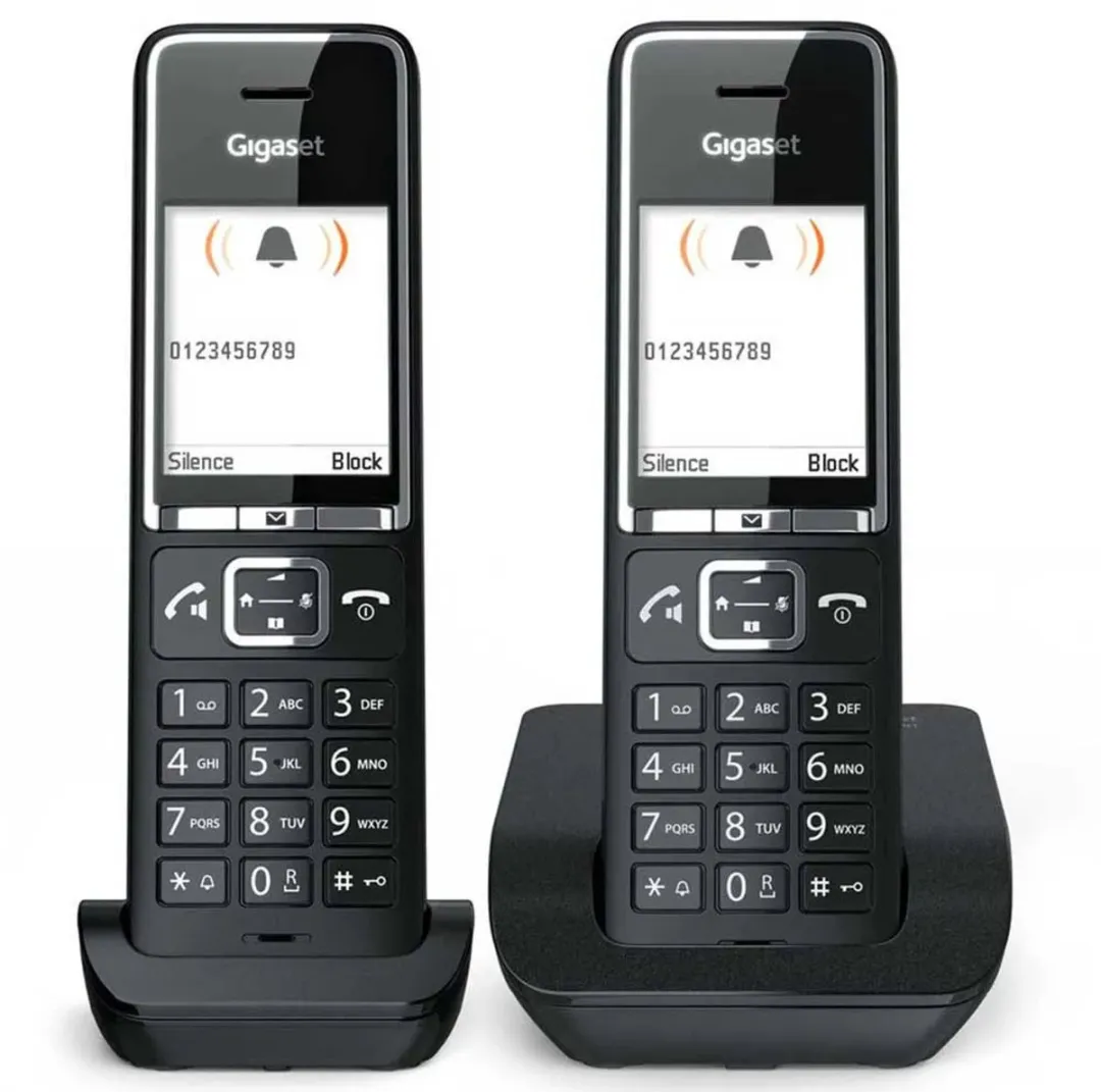 Gigaset COMFORT 550 duo Telefoon - 2 Handsets - Zwart - afbeelding 6 van 6