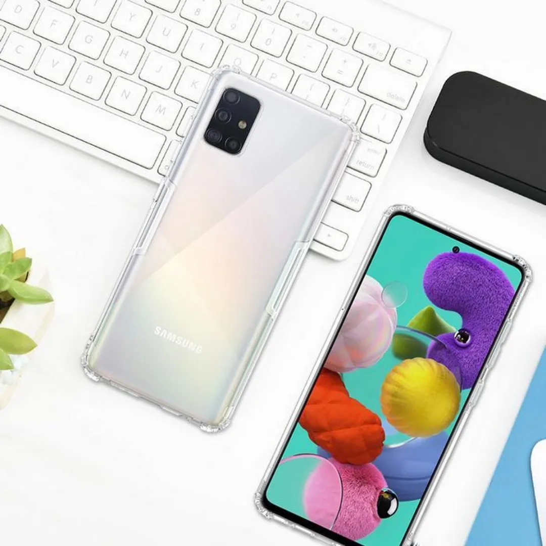 Nillkin Nature TPU Hoes Samsung Galaxy A51 - Transparant - afbeelding 4 van 4
