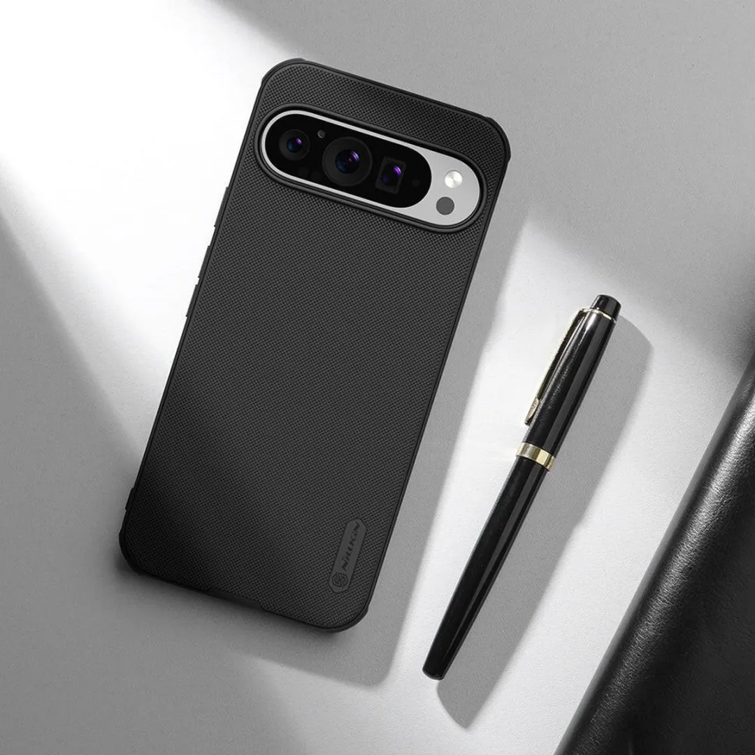 Nillkin Frosted Shield Hoesje Pixel 9 Pro XL - MagSafe Zwart