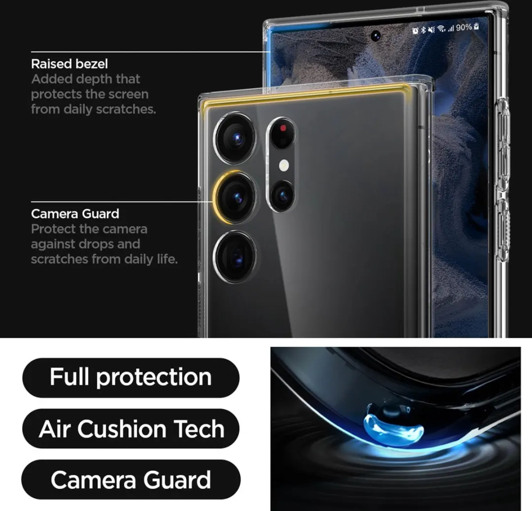 Spigen Ultra Hybrid Hoesje 8809896740241 - Transparant