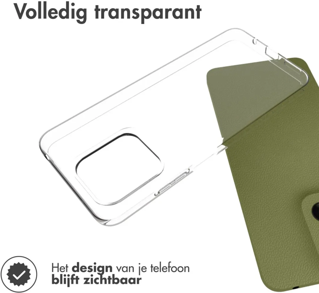 Accezz Hoesje Motorola Moto G15 Power - Transparant