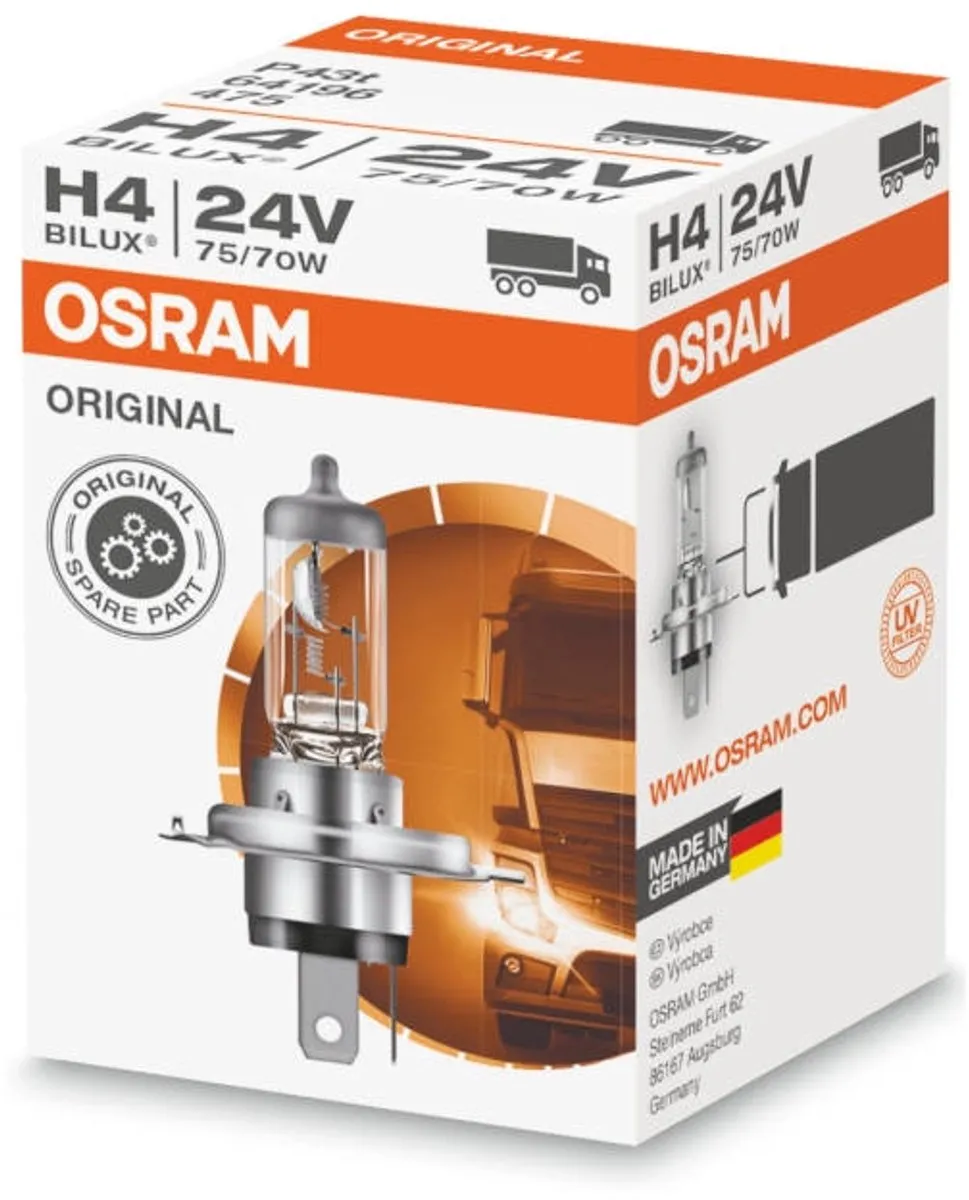 Osram H4 24V 75/70W Autolamp - Universeel - afbeelding 6 van 6