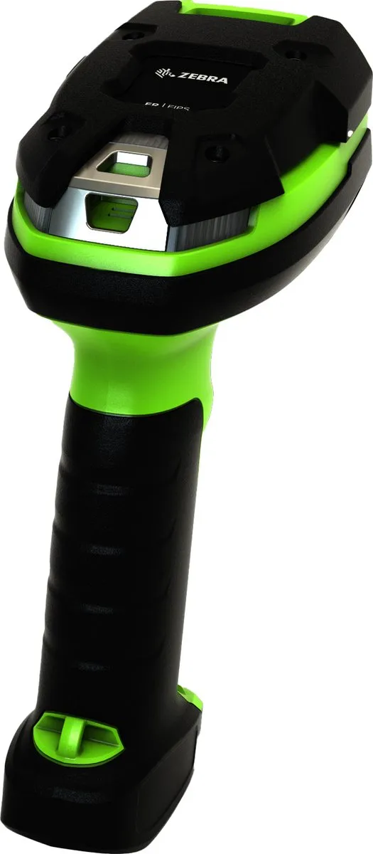 Zebra LI3678-ER Draagbare Barcode-Scanner - 1D - Bluetooth 4.0 - Zwart/ Groen