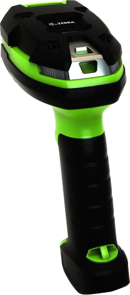 Zebra LI3678-ER Draagbare Barcode-Scanner - 1D - Bluetooth 4.0 - Zwart/ Groen