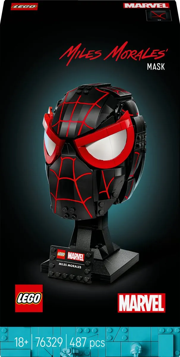 LEGO Marvel Miles Morales Masker Bouwset 76329