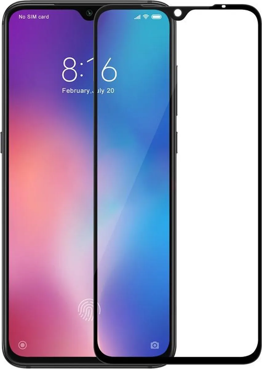 Nillkin 3D Tempered Glass Beschermer Xiaomi Mi 9