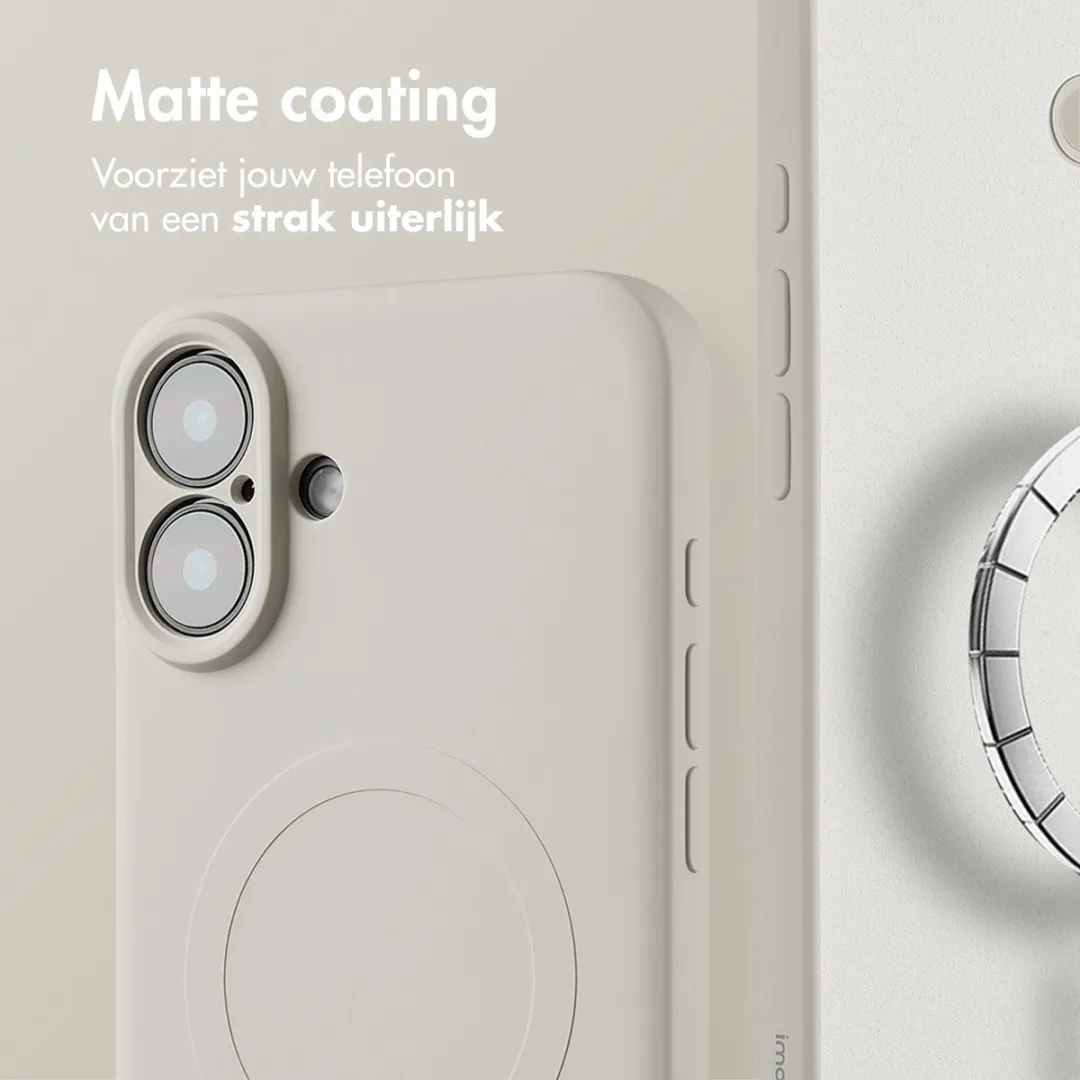 Imoshion Hoesje iPhone 16 Beige - MagSafe