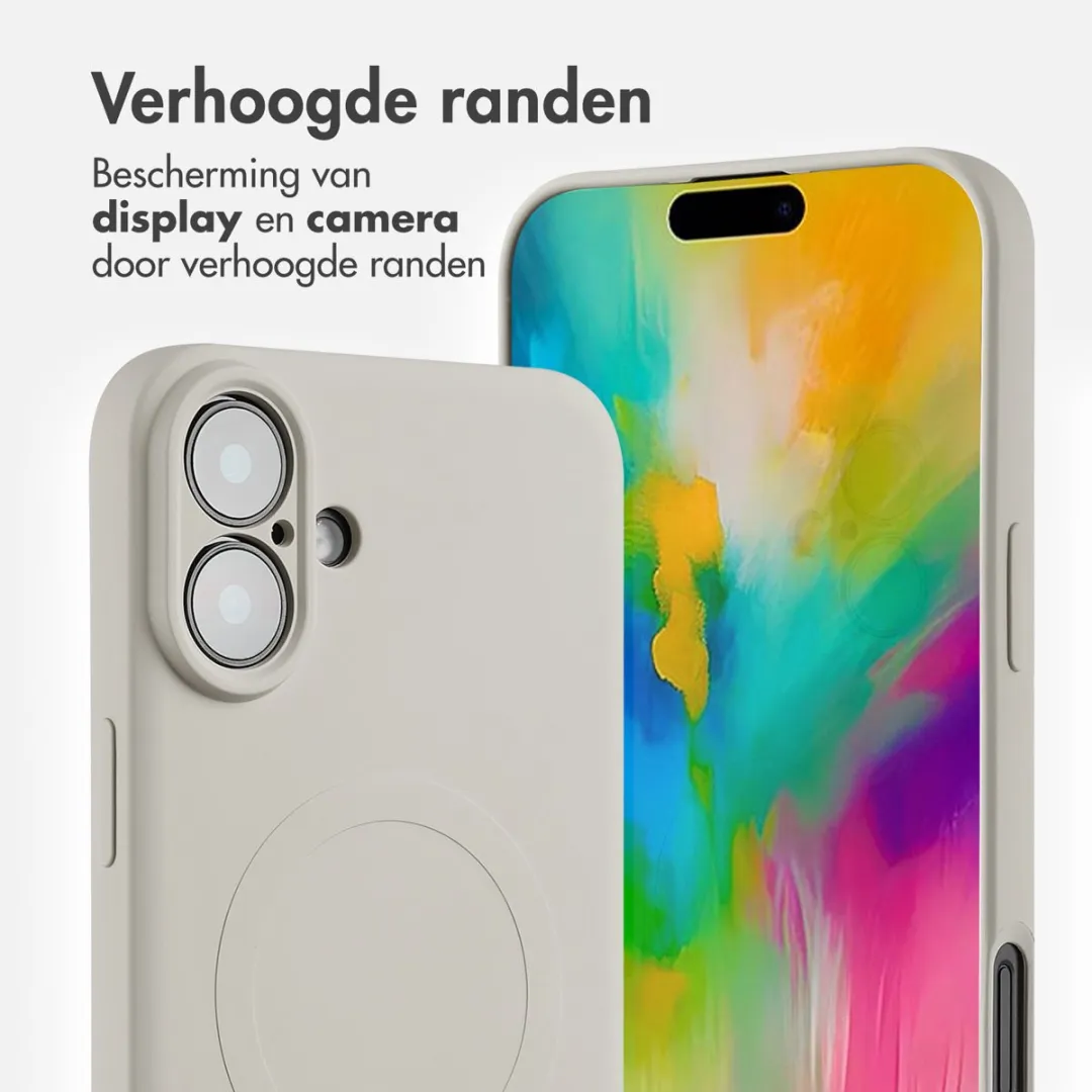 Imoshion Hoesje iPhone 16 Beige - MagSafe