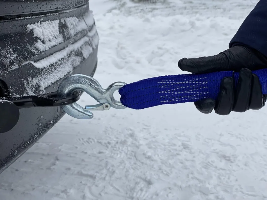 Jumbo Sleepkabel Stretch 3000KG - Blauw - afbeelding 6 van 6