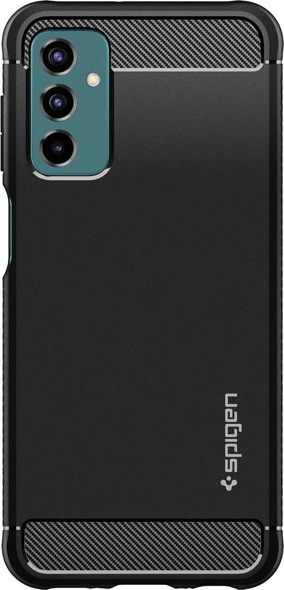 Spigen Rugged Armor ACS04160 Hoesje - Samsung Galaxy M23 - Zwart - afbeelding 6 van 6