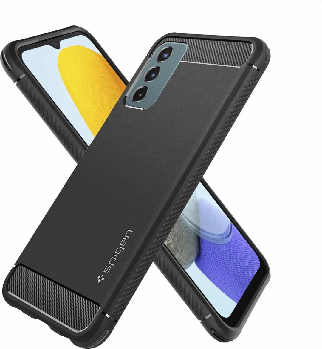 Spigen Rugged Armor ACS04160 Hoesje - Samsung Galaxy M23 - Zwart - afbeelding 5 van 6