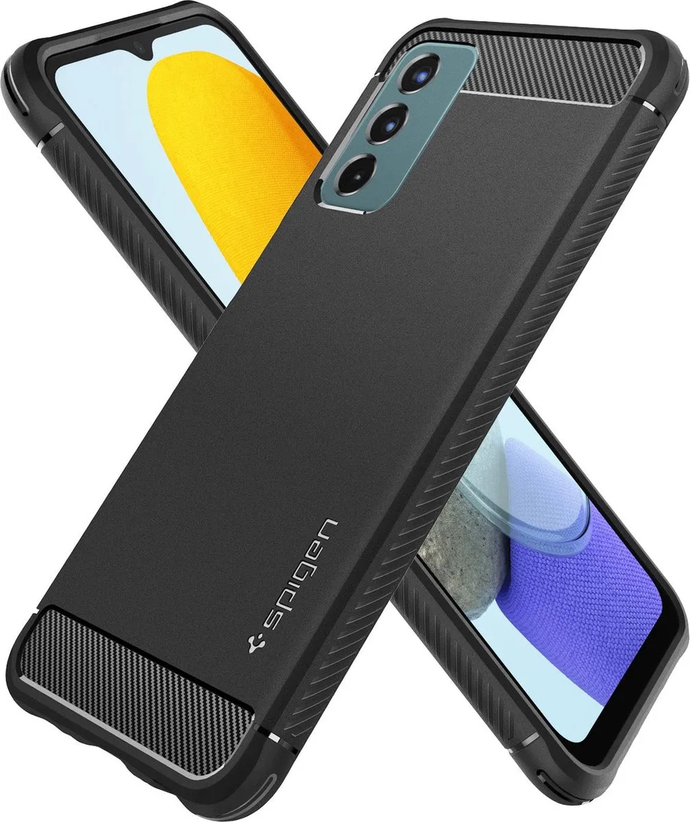 Spigen Rugged Armor ACS04160 Hoesje - Samsung Galaxy M23 - Zwart - afbeelding 4 van 6